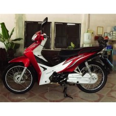 รถคันที่ 81 HONDA WAVE 110 i ปี 55 สตาร์มือ สี แดง ขาว